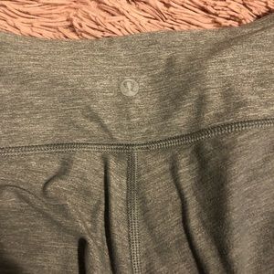 Lululemon size 4 gray leggings